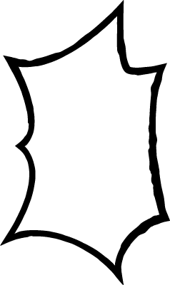 不規則マンガパンクふきだし2